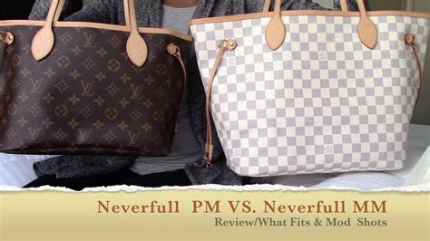 louis vuitton neverfull pm vs mm